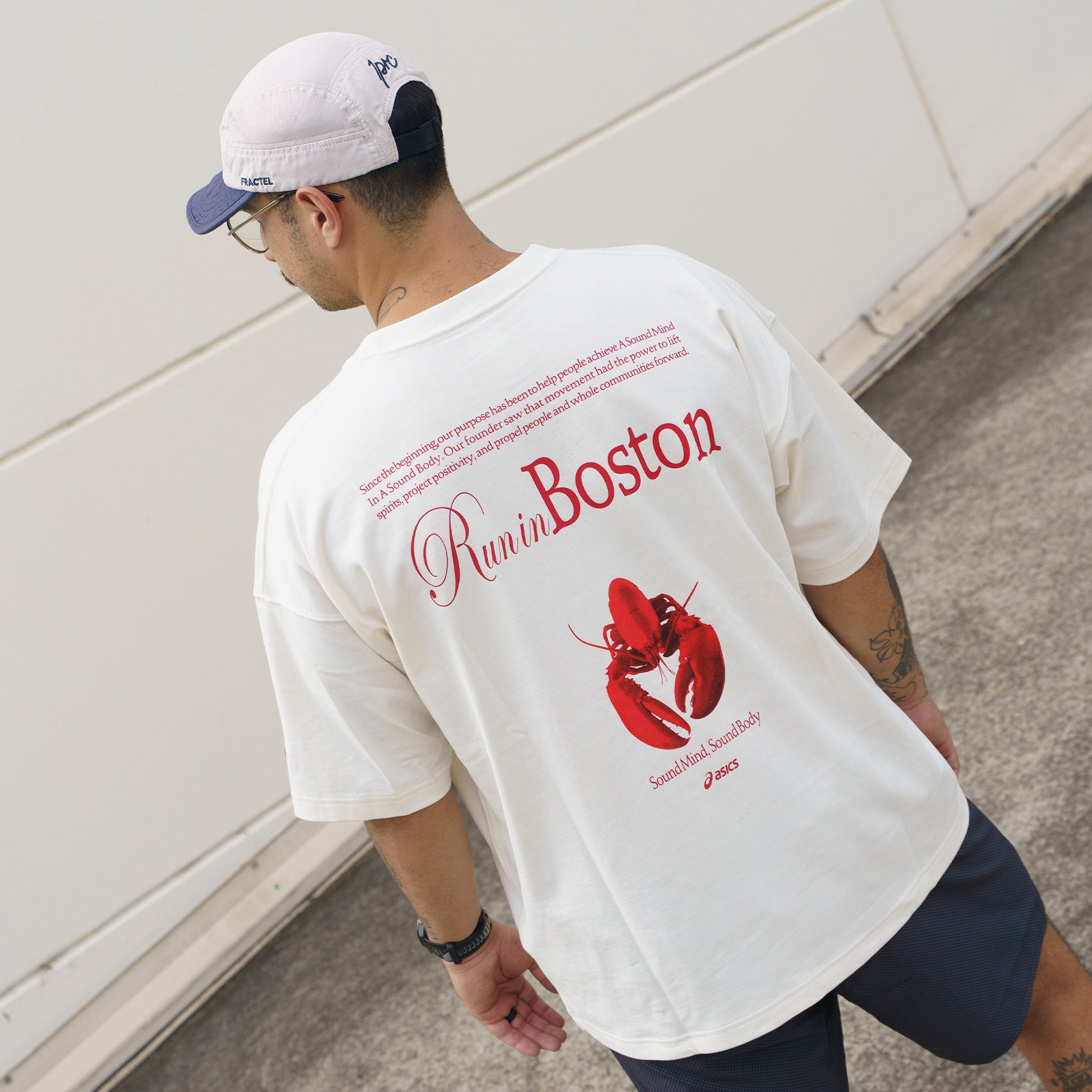 Unisex ASICS Heritage Heavy Cotton Run City Tee