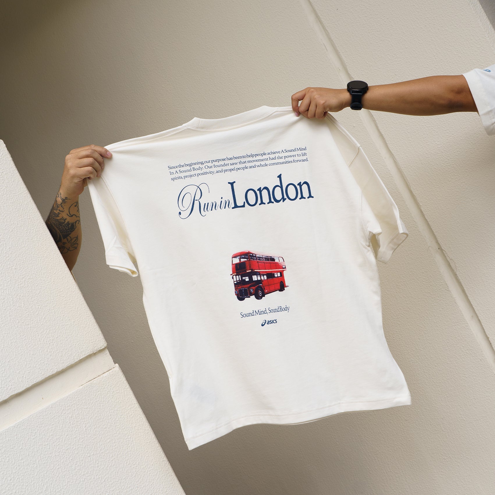 Unisex ASICS Heritage Heavy Cotton Run City Tee
