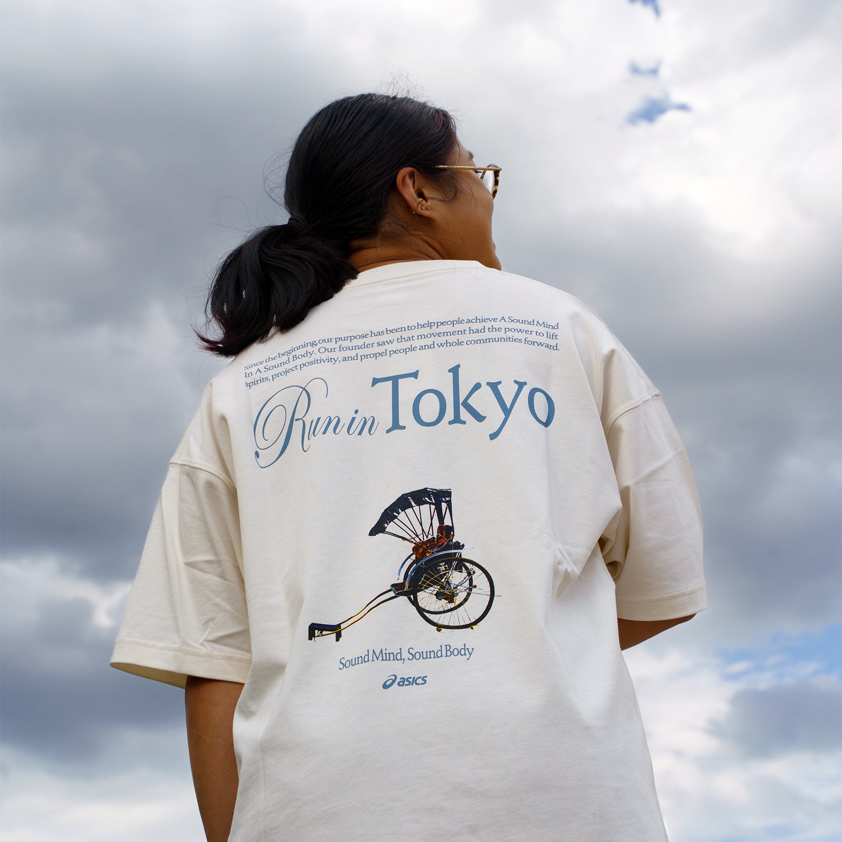 Unisex ASICS Heritage Heavy Cotton Run City Tee