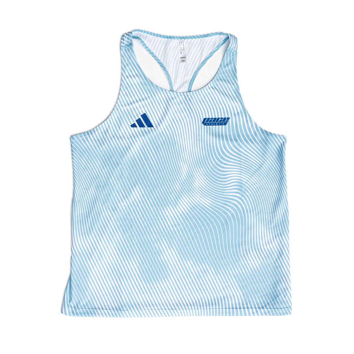 Womens adidas x Pace Athletic Adizero Running Singlet