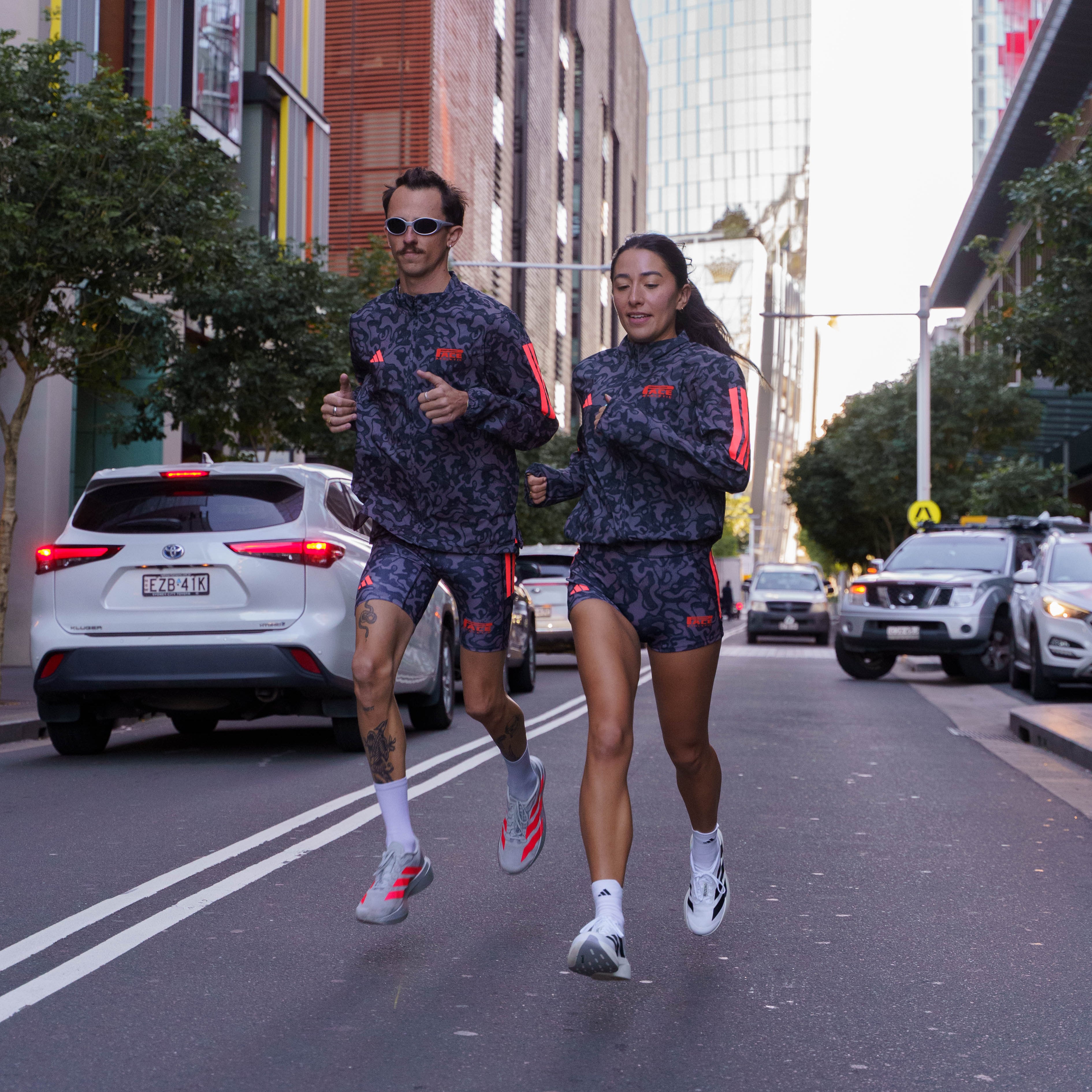 Unisex adidas x Pace Athletic Adizero Running Jacket