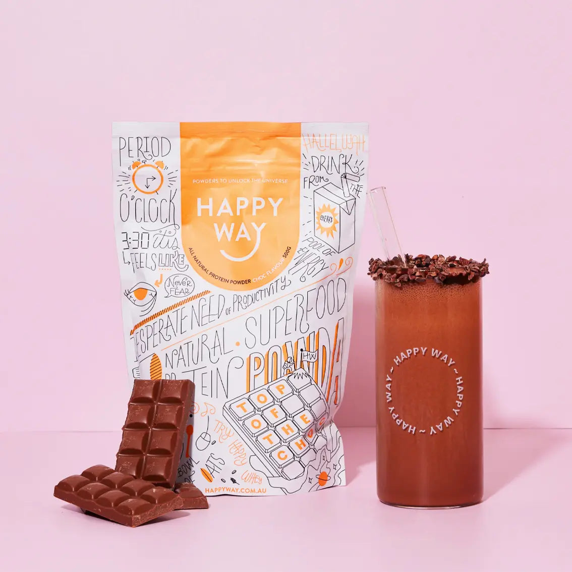 Happy Way Whey Protein Powder