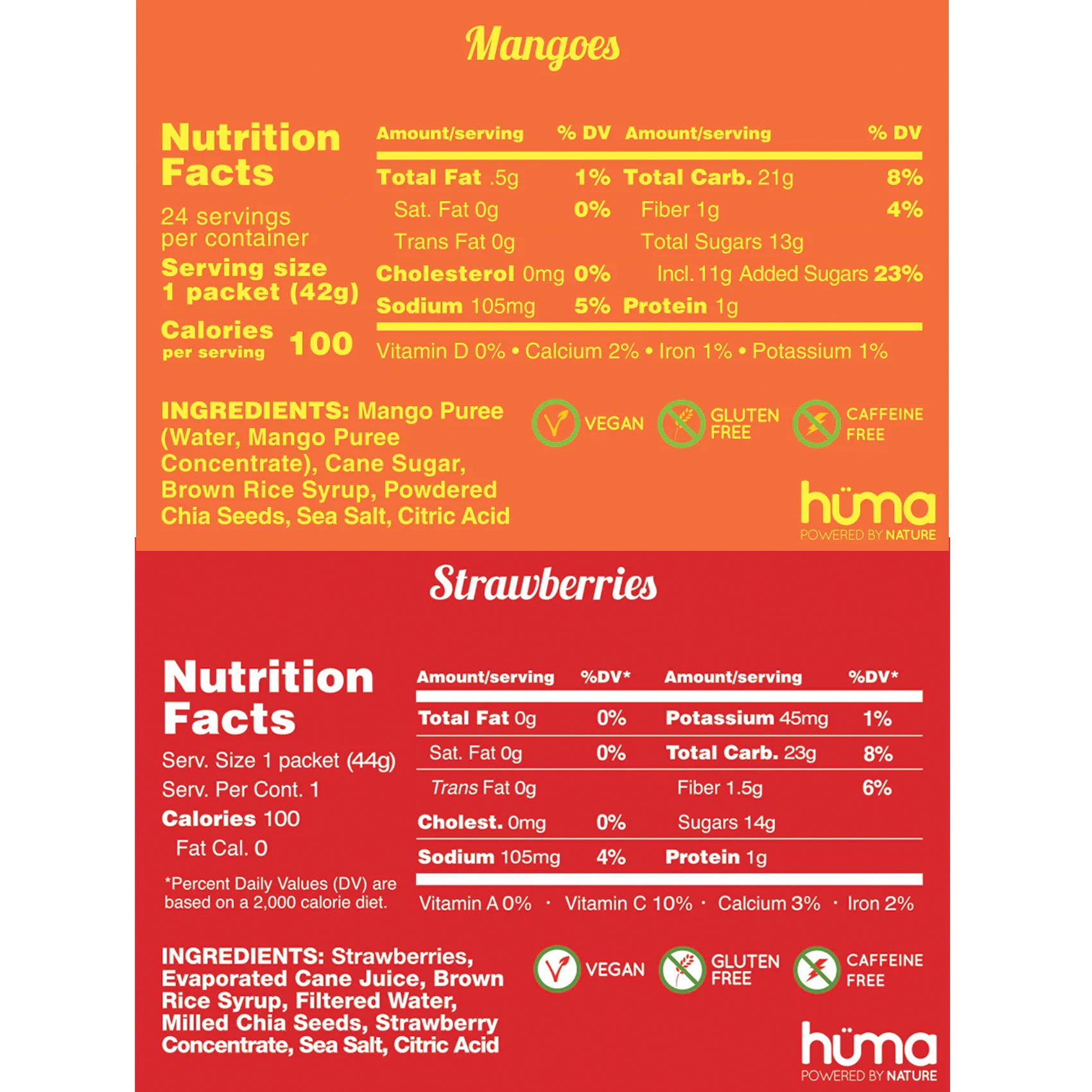 Huma Chia Energy Gel