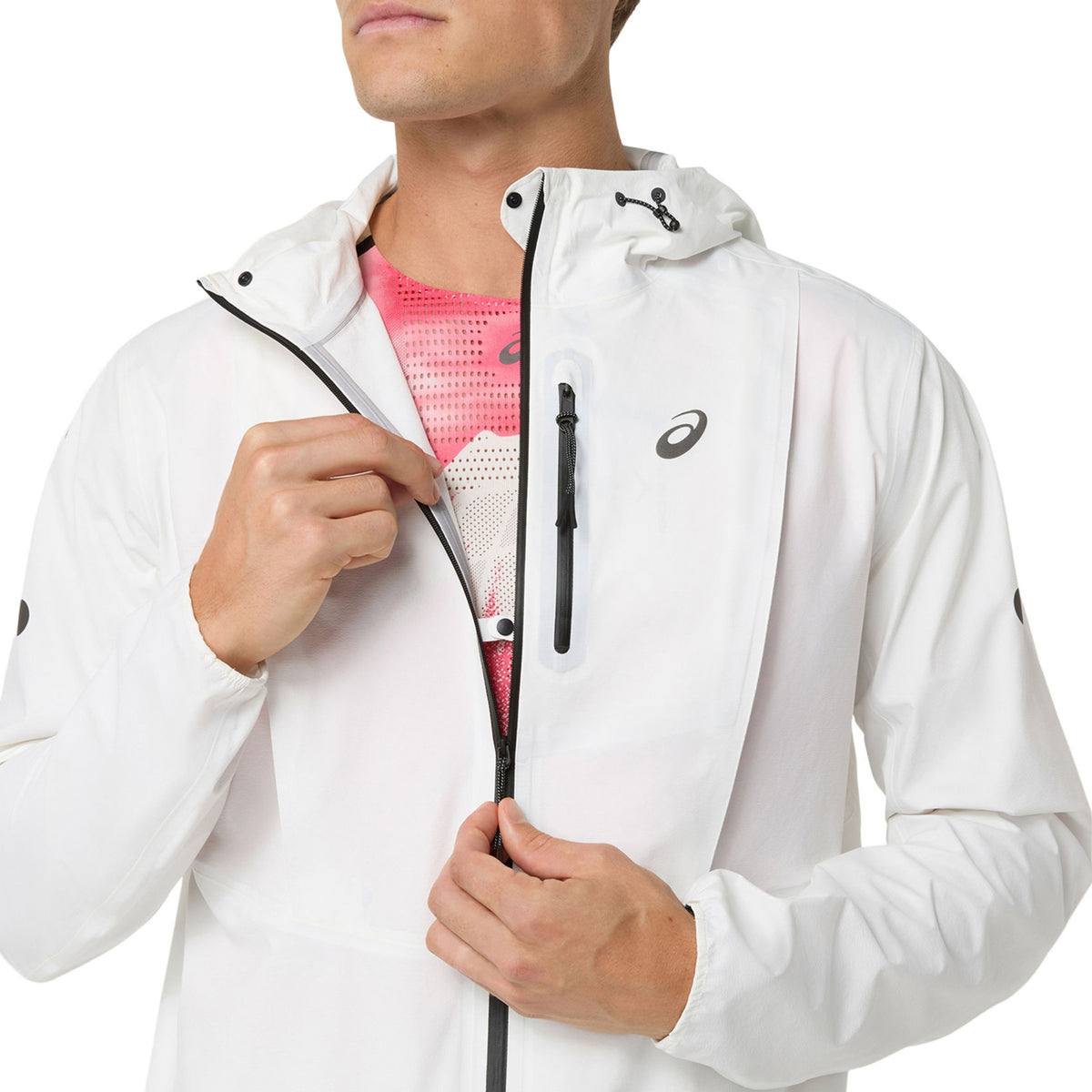 Mens ASICS Fujitrail Elite Waterproof Jacket
