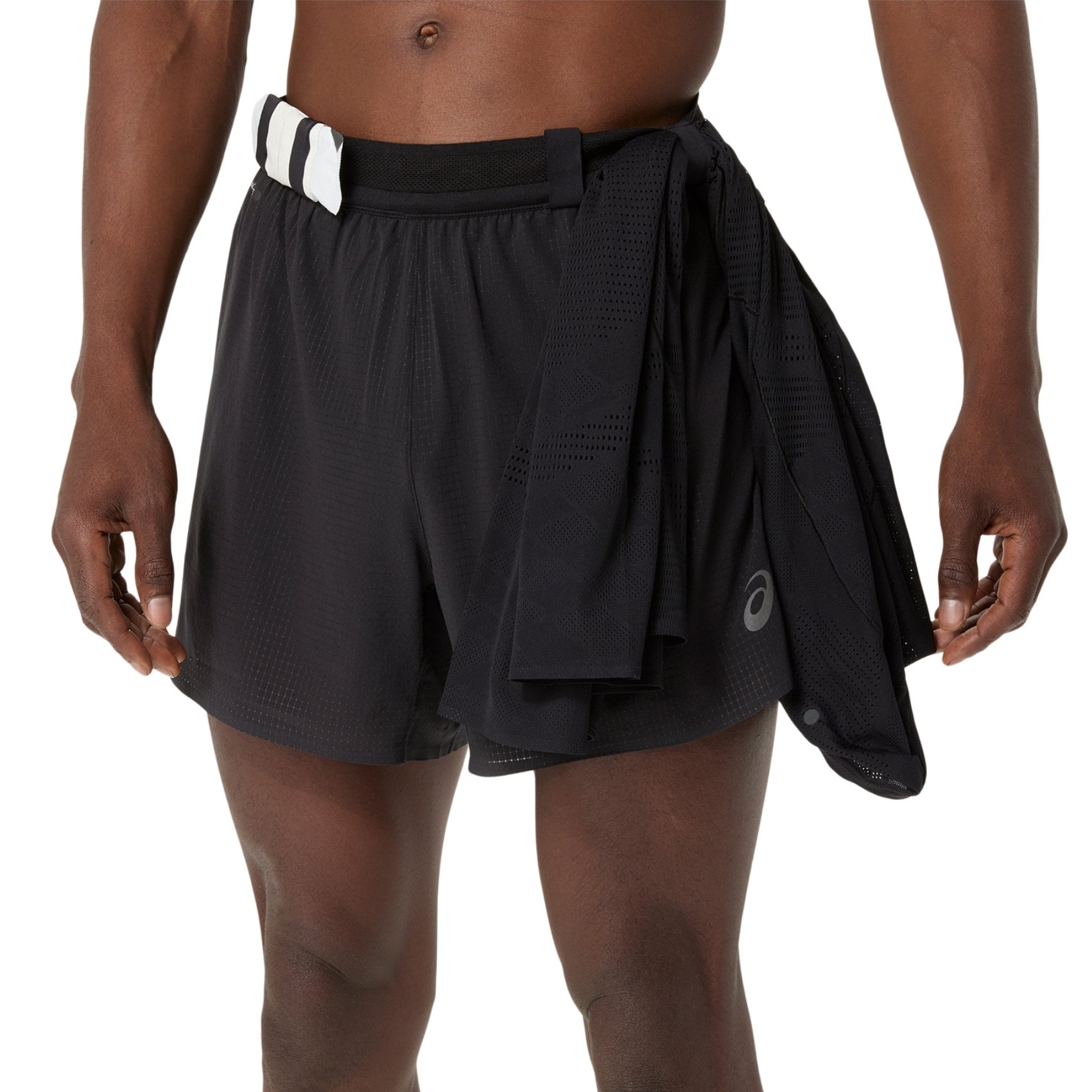 Mens ASICS Metarun Shorts 5 Inch
