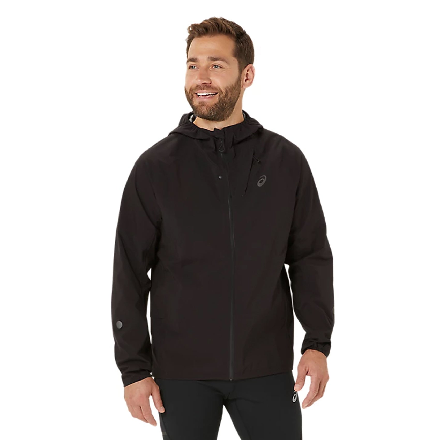 Mens ASICS Metarun Waterproof Running Jacket