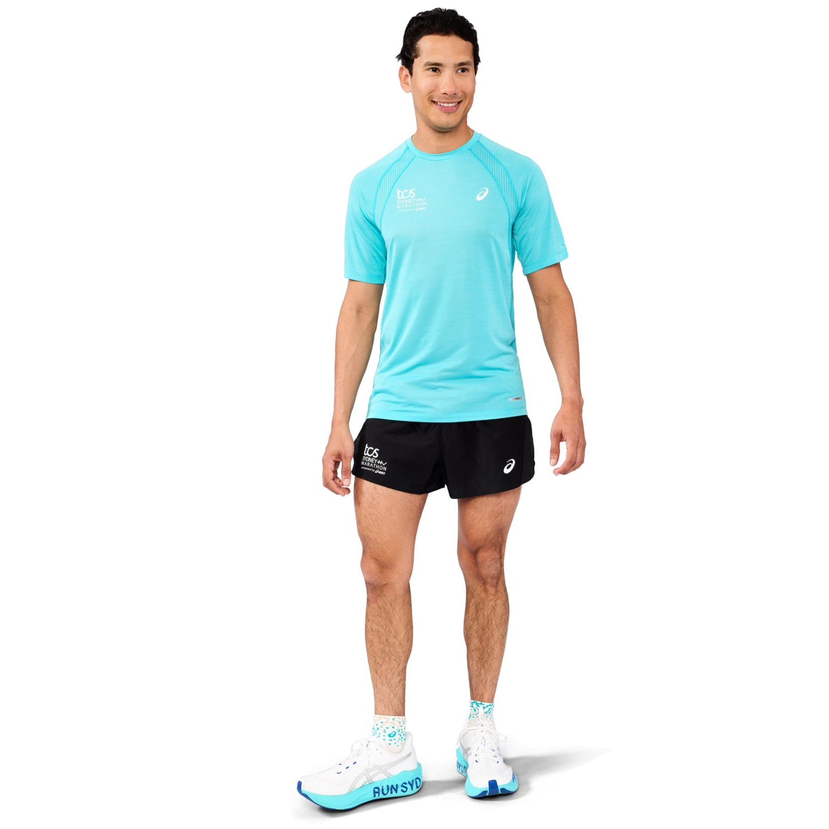 Mens ASICS Road Short Sleeve Top - Sydney Marathon 2026