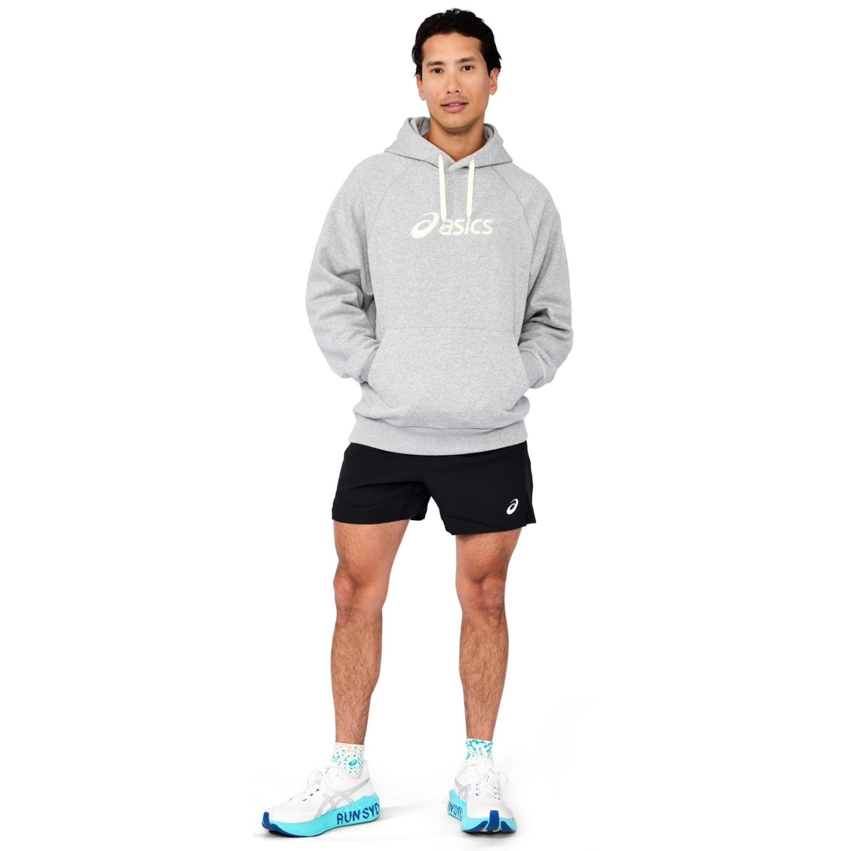 Mens ASICS Silver Split Short - Sydney Marathon 2026