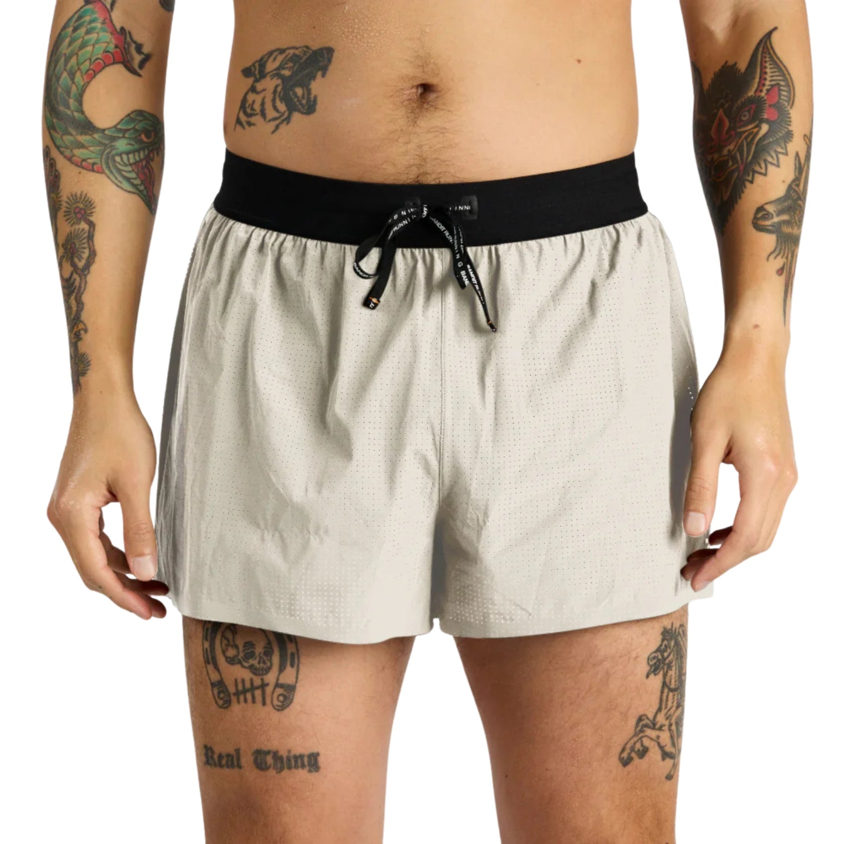 Mens Bandit Vento 3 Inch Splitty Run Short