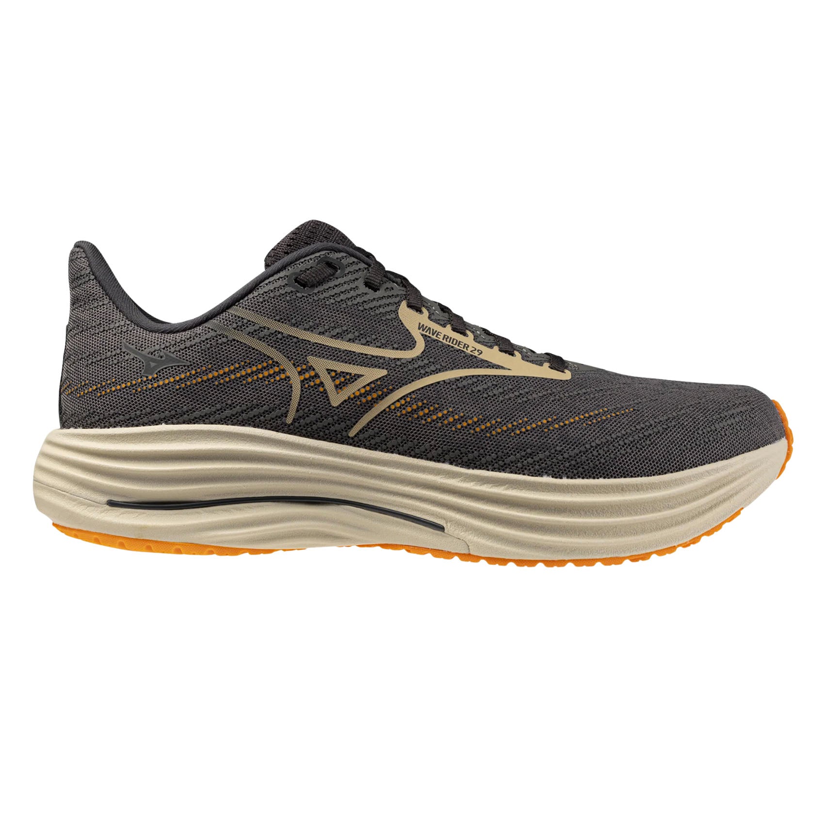 Mens Mizuno Wave Rider 29 Reliable Supportive Running Shoe
