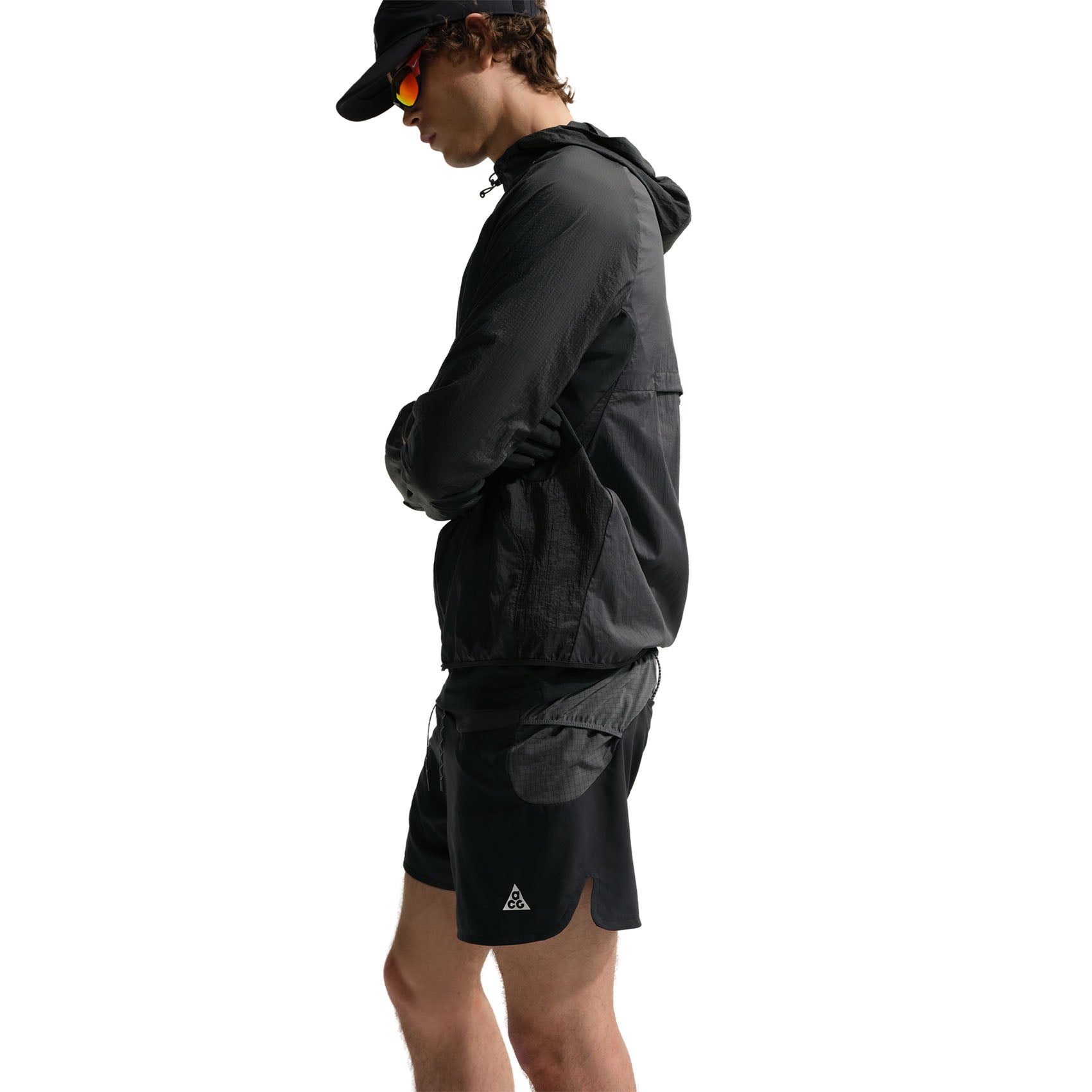 Mens Nike ACG Dri-FIT ADV Second Sunrise 5-Inch Brief-Lined Short