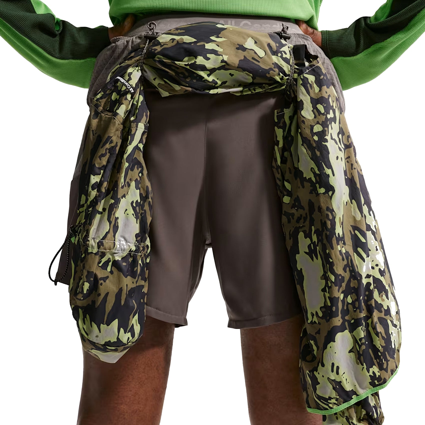 Mens Nike ACG Dri-FIT ADV Second Sunrise 5-Inch Brief-Lined Short