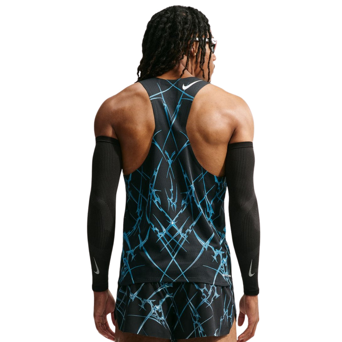 Mens Nike Aeroswift Dri-FIT ADV Printed Running Singlet
