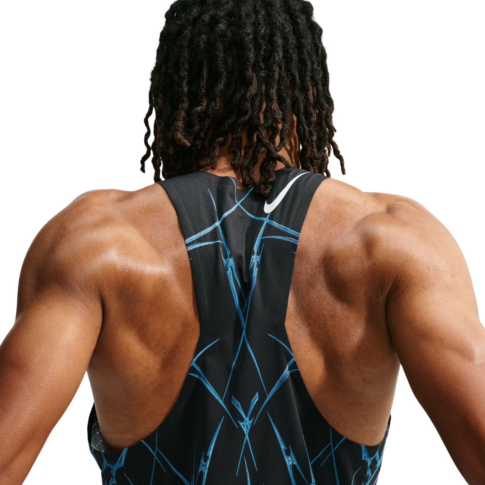 Mens Nike Aeroswift Dri-FIT ADV Printed Running Singlet