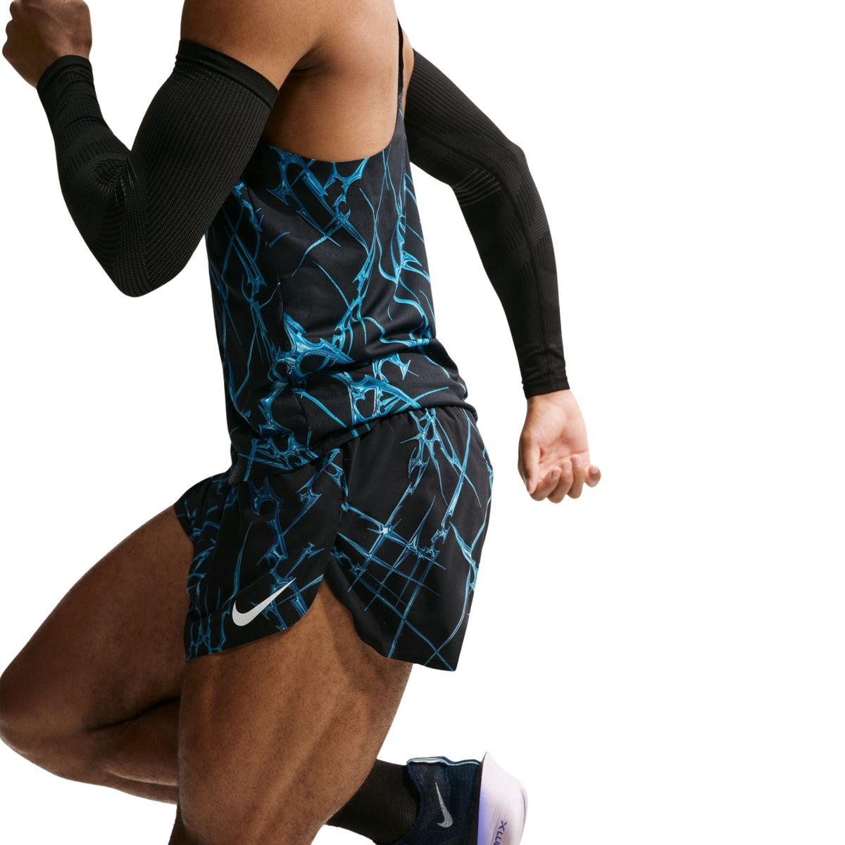 Mens Nike Dri-FIT ADV Aeroswift Brief-Lined 2-Inch Running Shorts