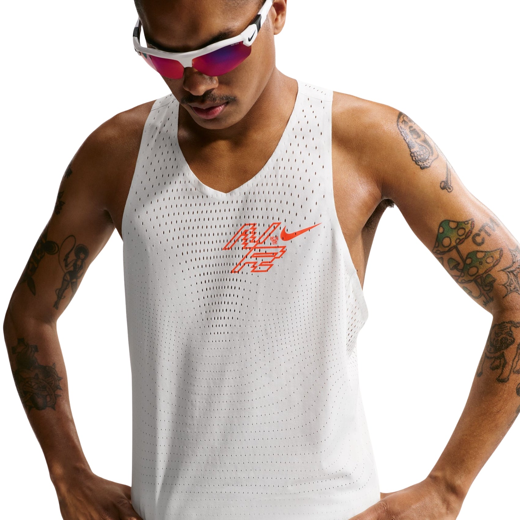 Mens Nike Dri-FIT ADV Aeroswift GFX Singlet