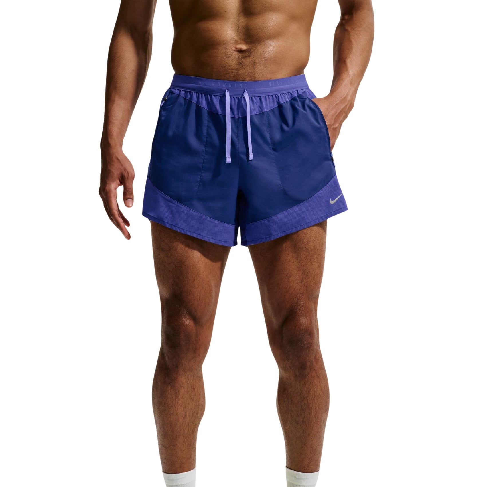 Mens Nike Dri-FIT Stride Plus 5-inch Brief-Lined Shorts