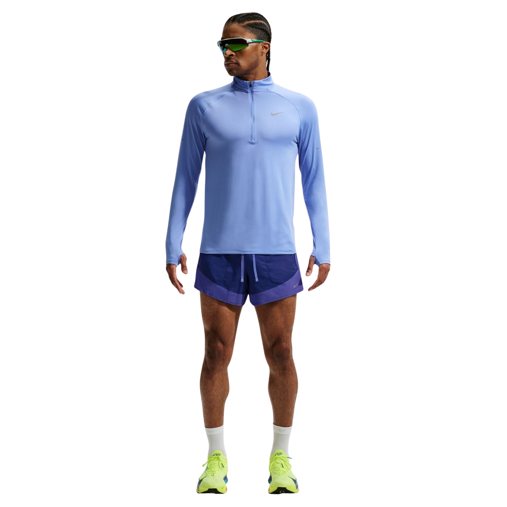 Mens Nike Dri-FIT Stride Plus 5-inch Brief-Lined Shorts