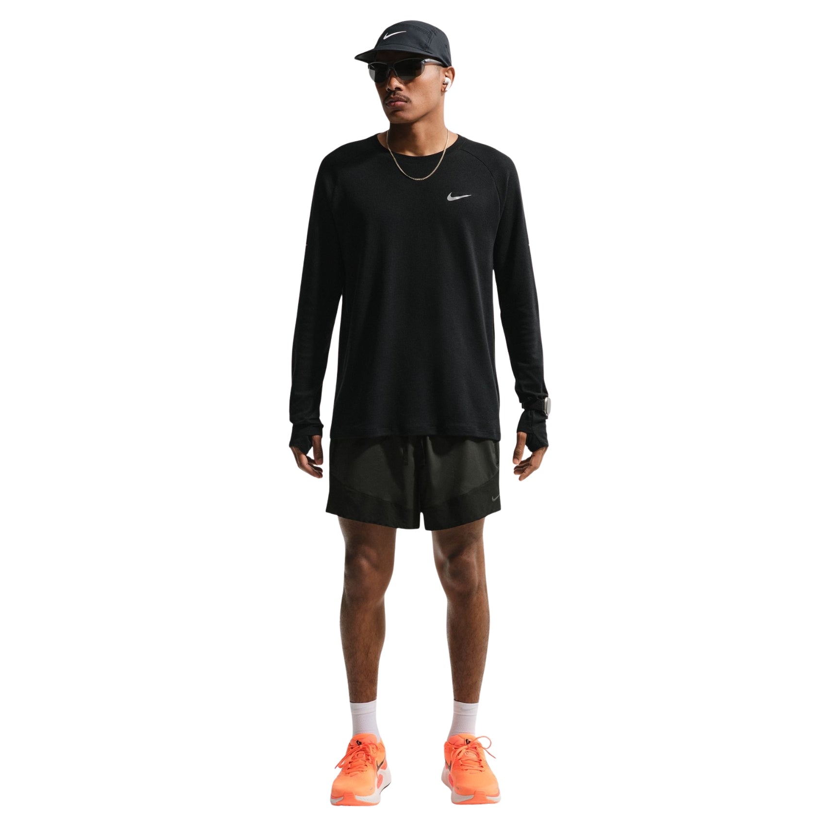 Mens Nike Dri-FIT Stride Plus 5-inch Brief-Lined Shorts
