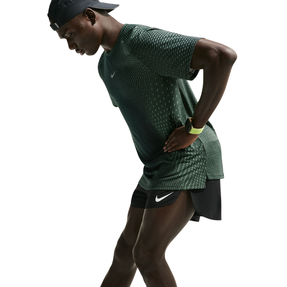 Mens Nike Stride Aero-FIT Short-Sleeve Running Top