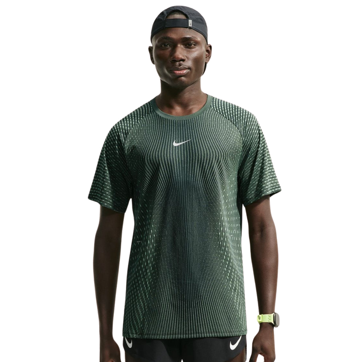 Mens Nike Stride Aero-FIT Short-Sleeve Running Top