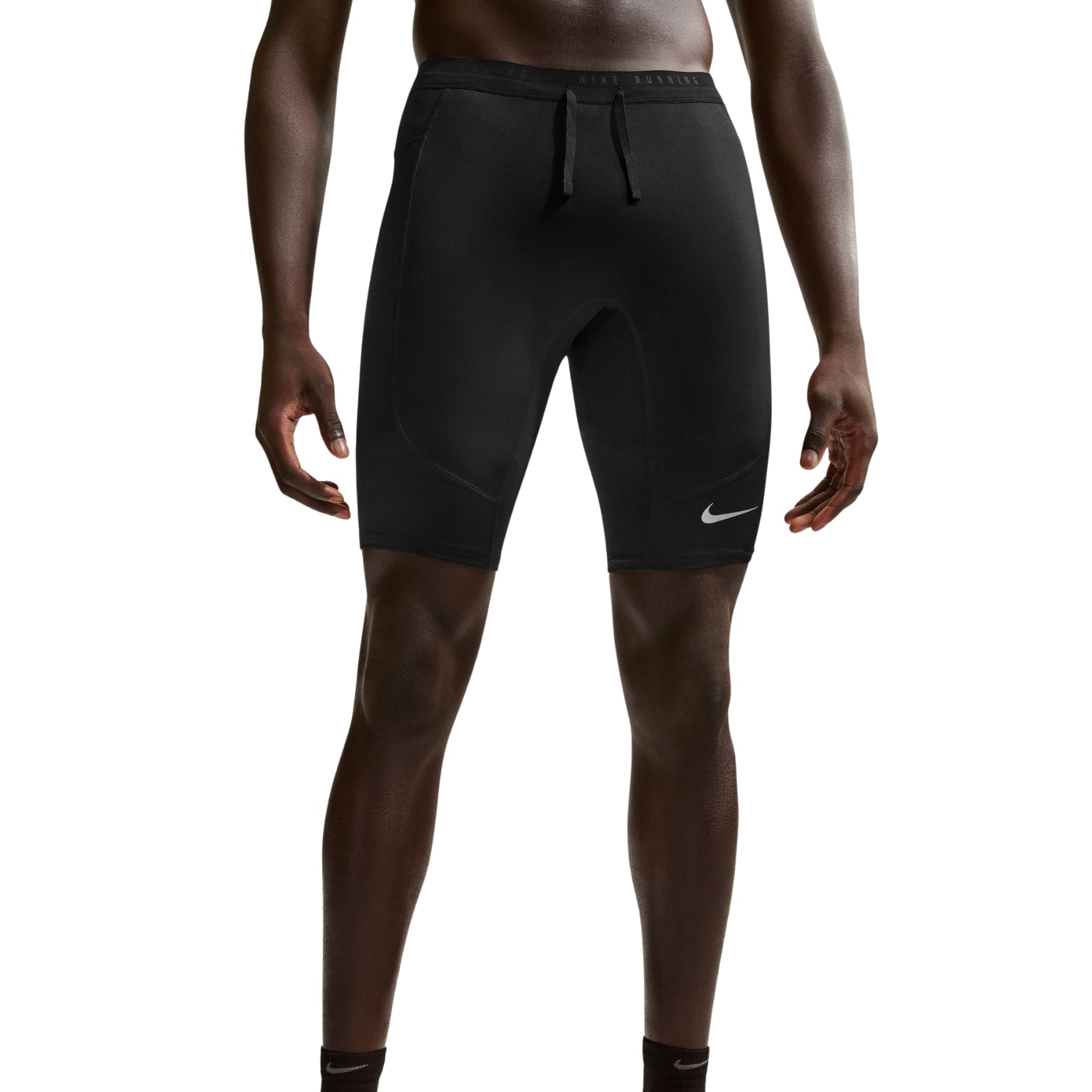 Mens Nike Stride Dri-FIT 1/2-Length Running Tights