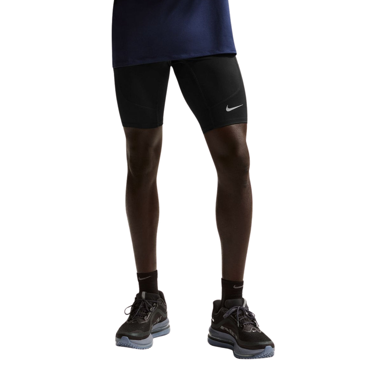 Mens Nike Stride Dri-FIT 1/2-Length Running Tights