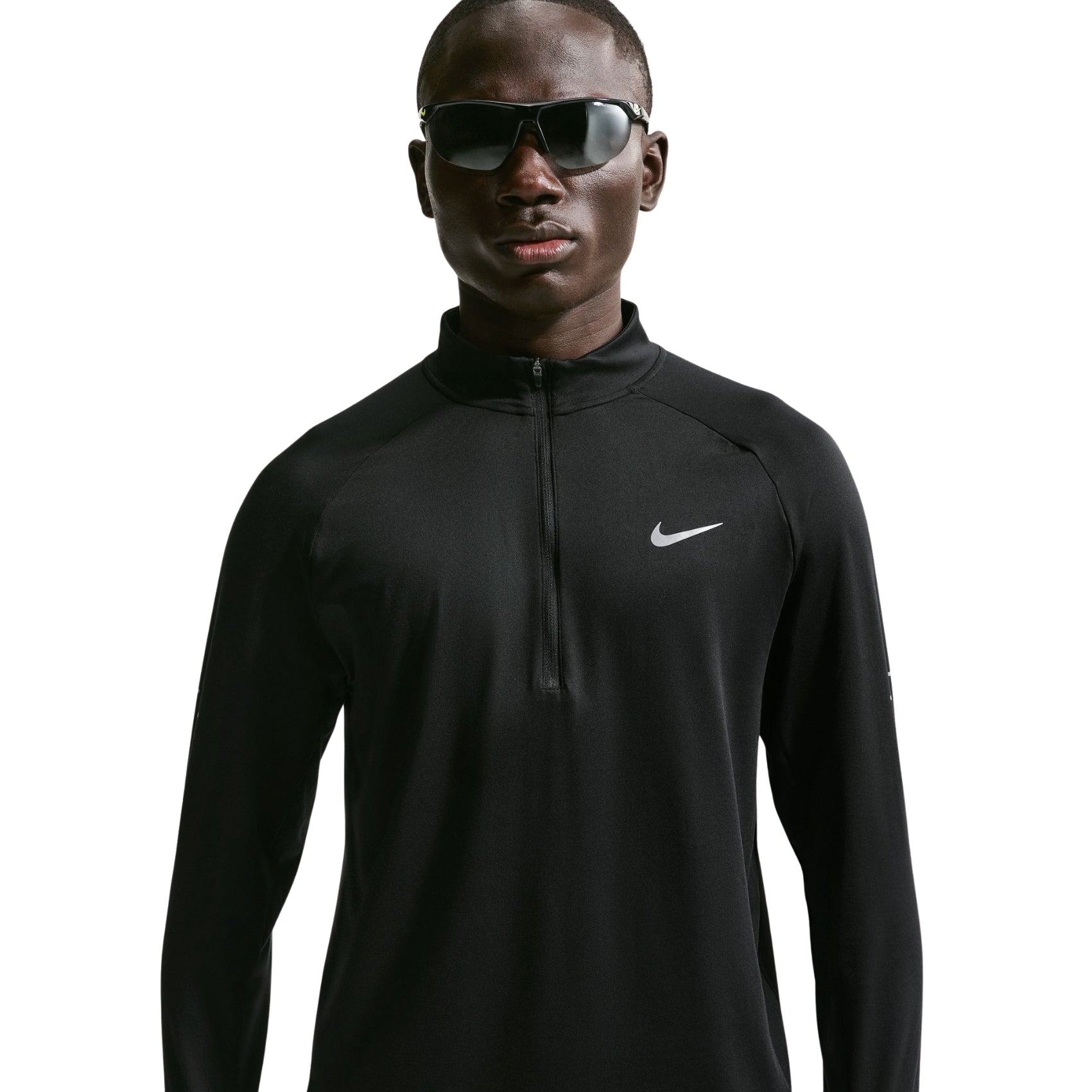 Mens Nike Stride Dri-FIT Quarter Running Top