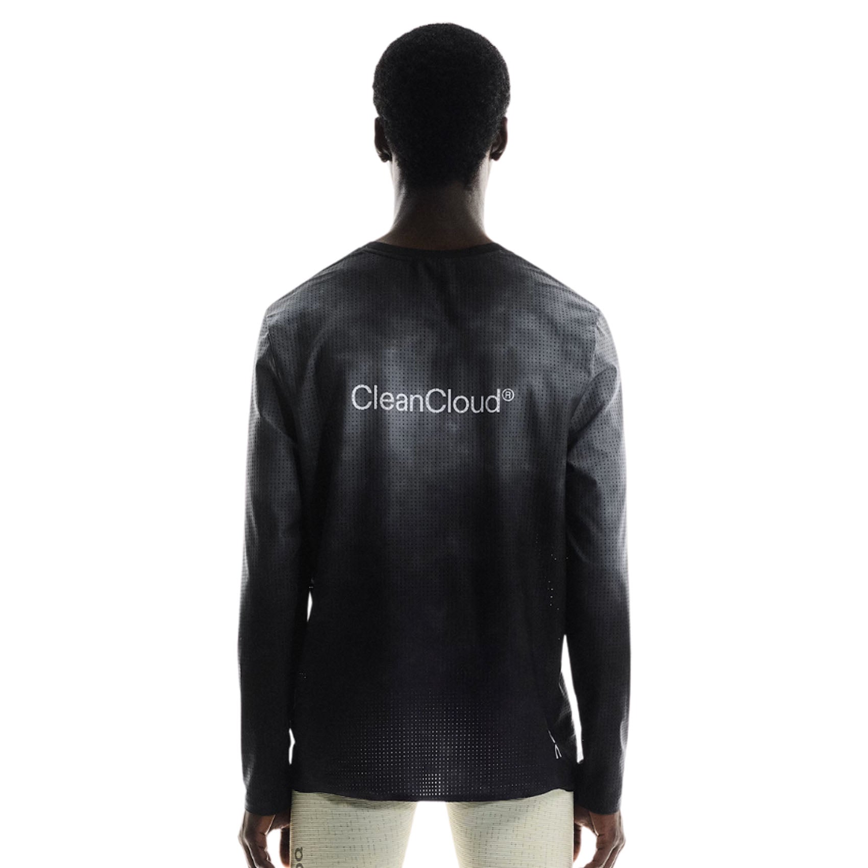 Mens On Running Pace Mesh Long-T