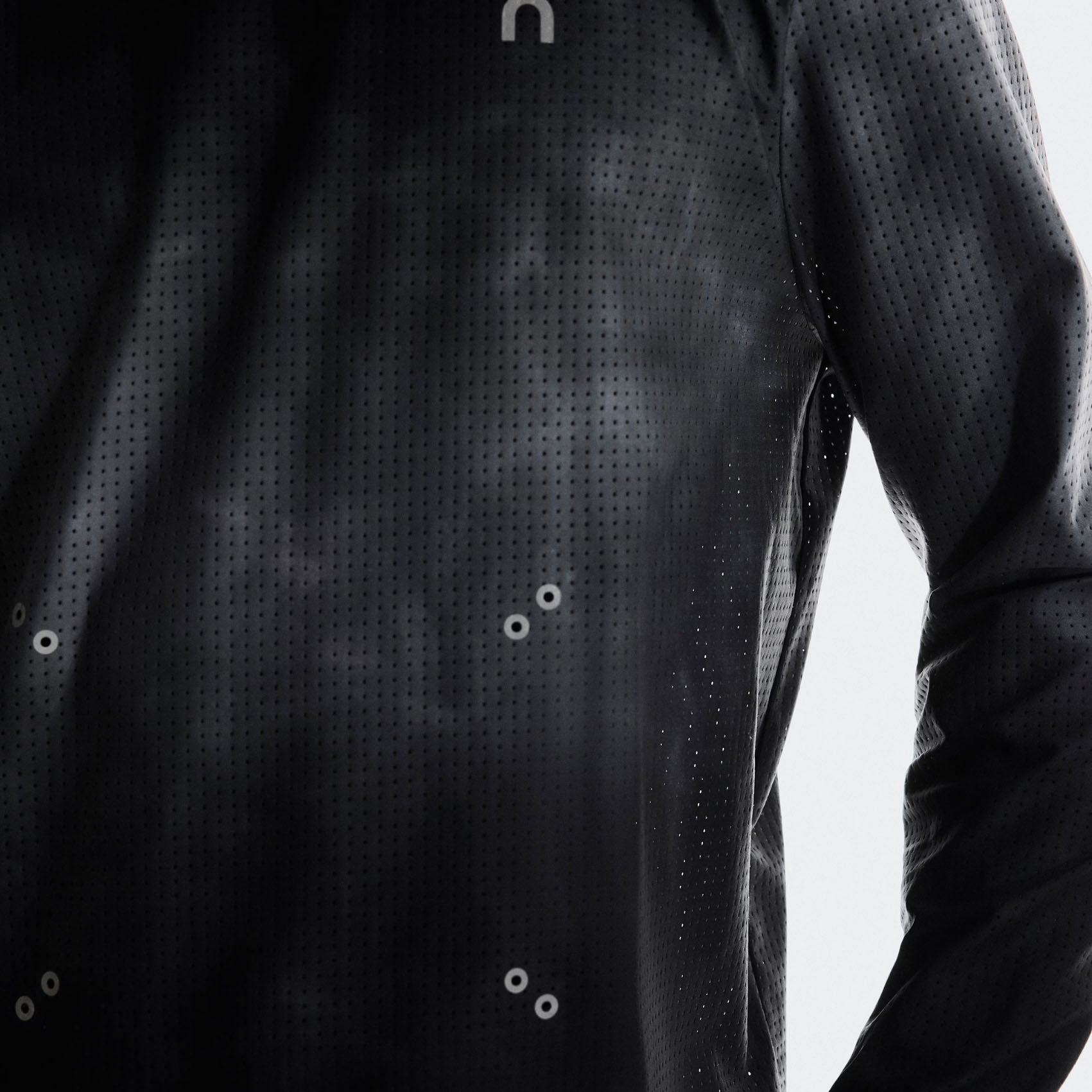 Mens On Running Pace Mesh Long-T