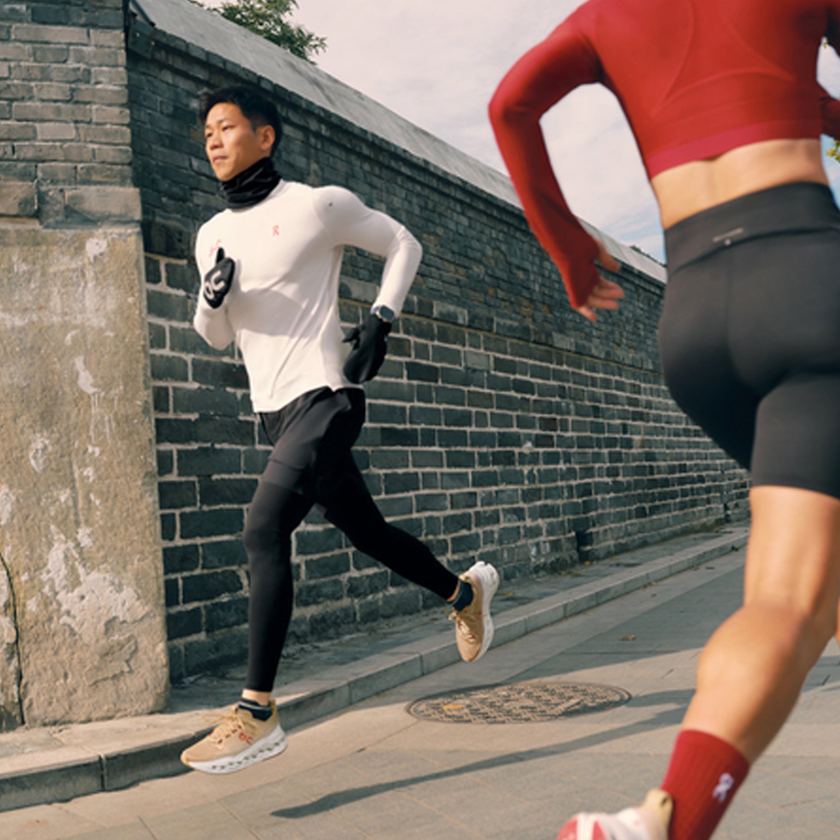 Mens On Running Performance Long-T 2