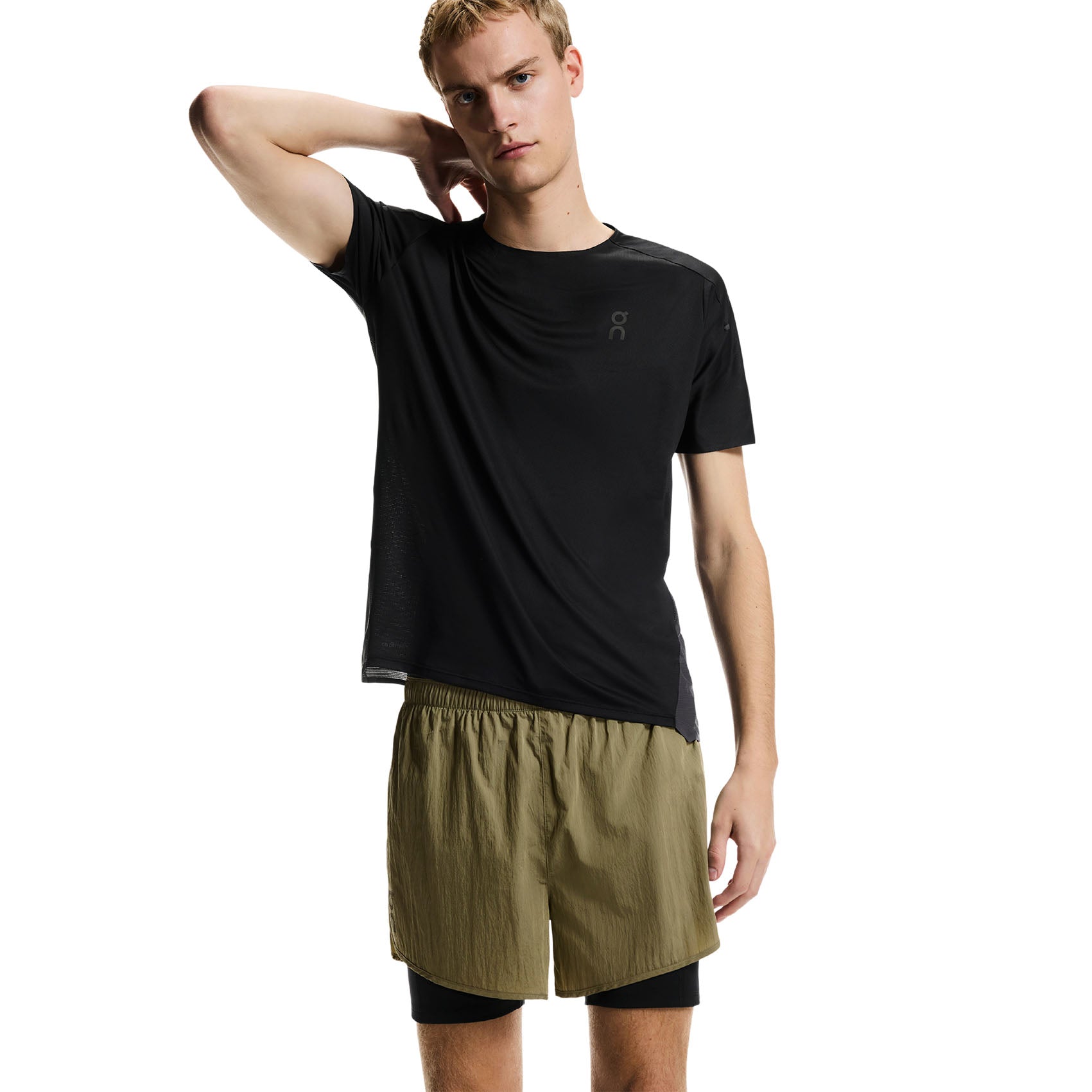 Mens On Running Performance Volt Shorts