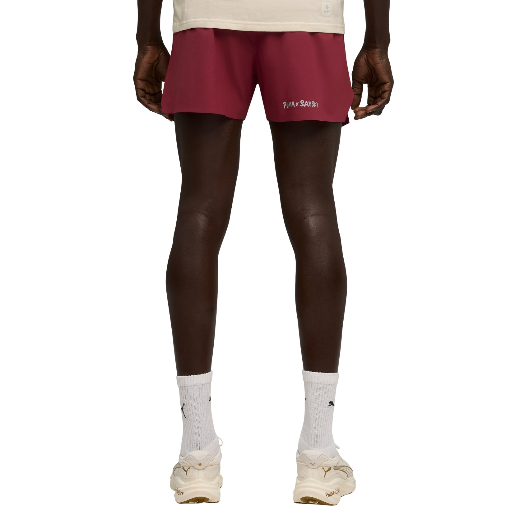 Mens PUMA x Saysky Running Shorts