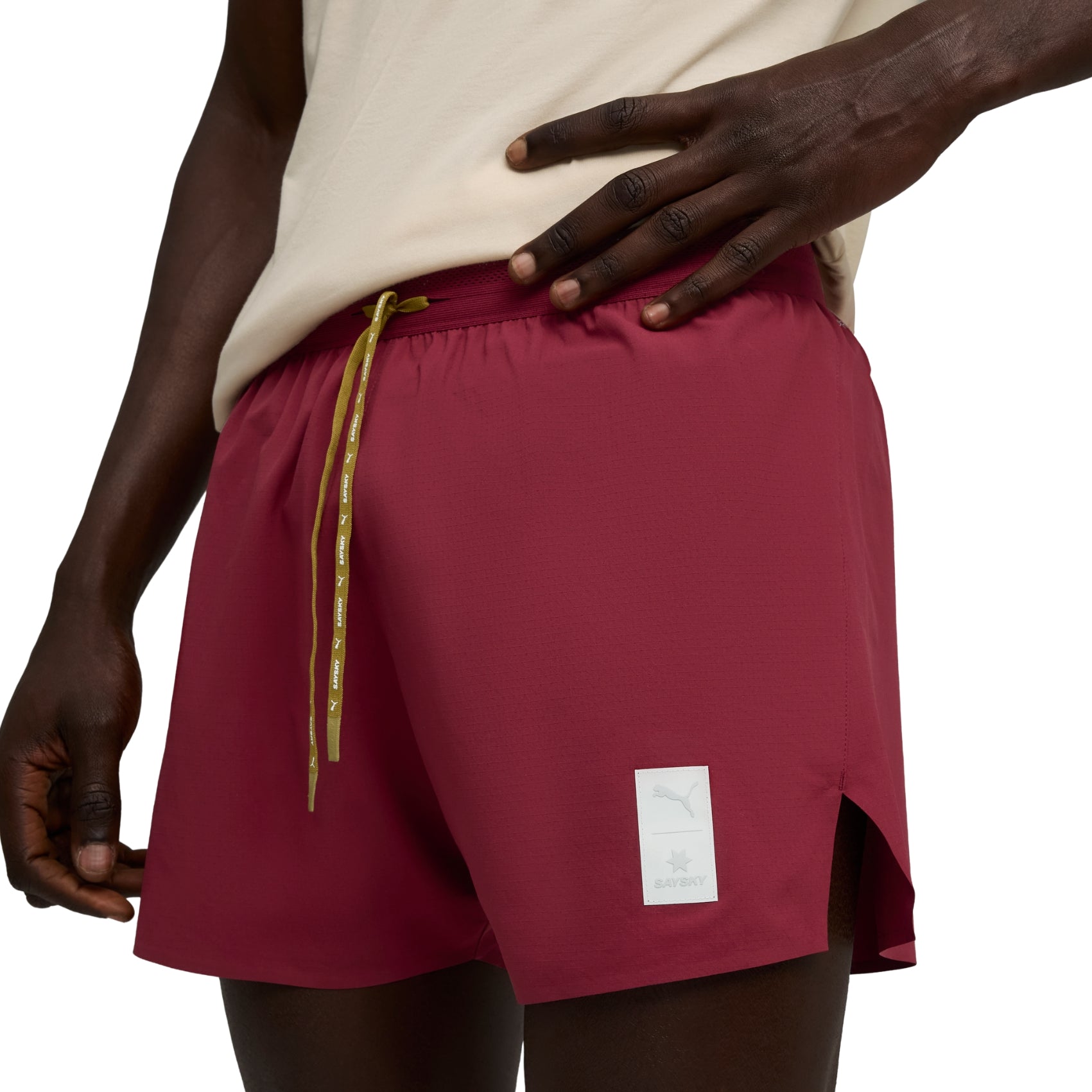 Mens PUMA x Saysky Running Shorts