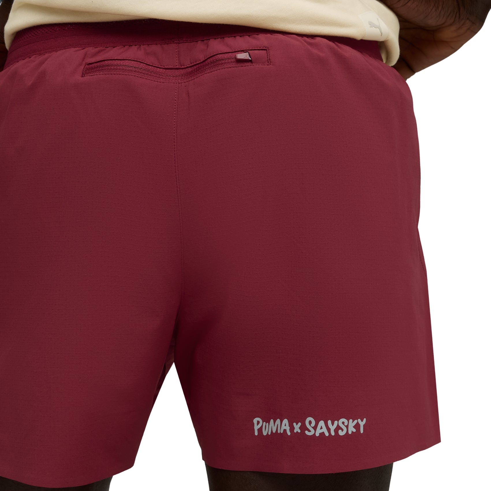 Mens PUMA x Saysky Running Shorts