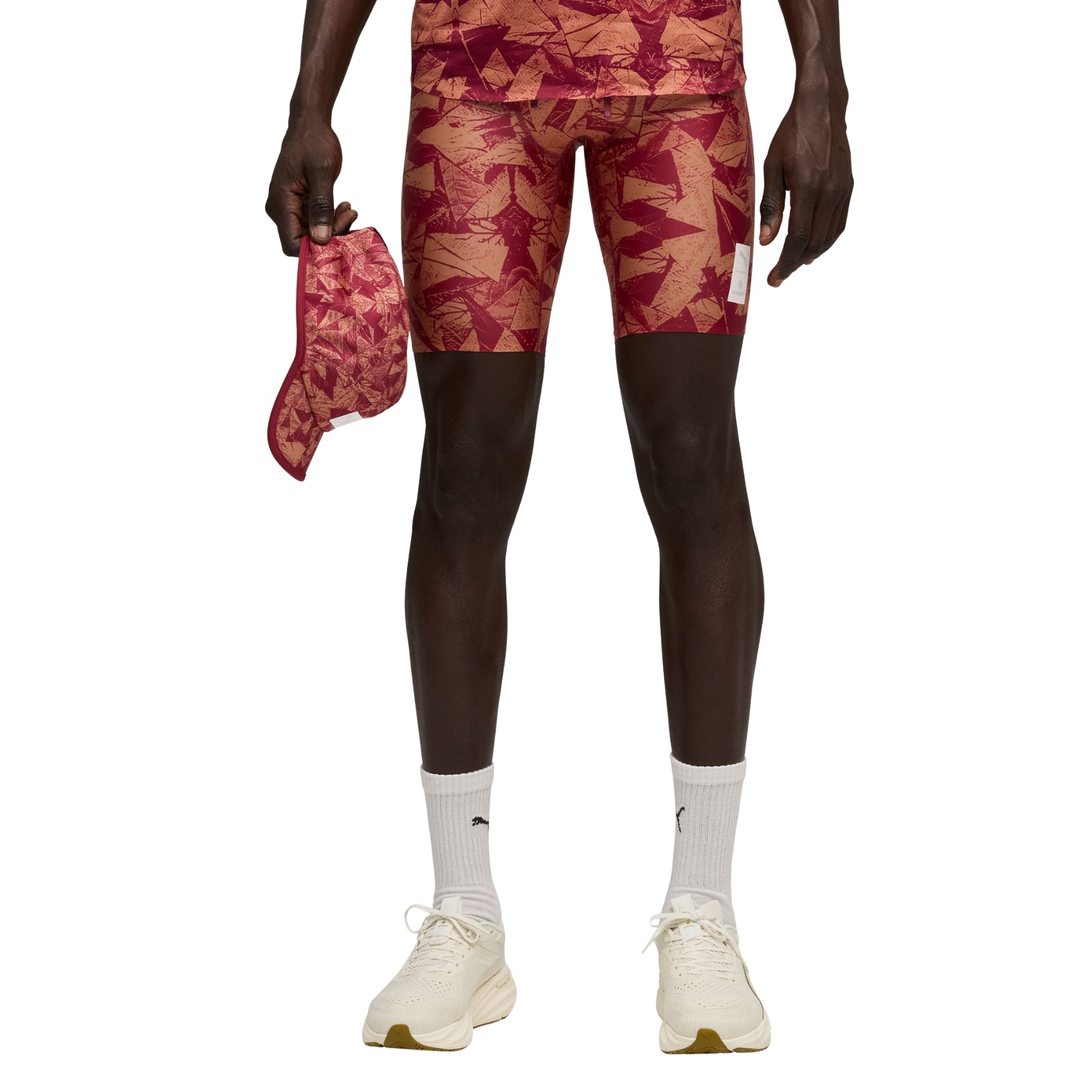 Mens PUMA x Saysky Short Tights AOP