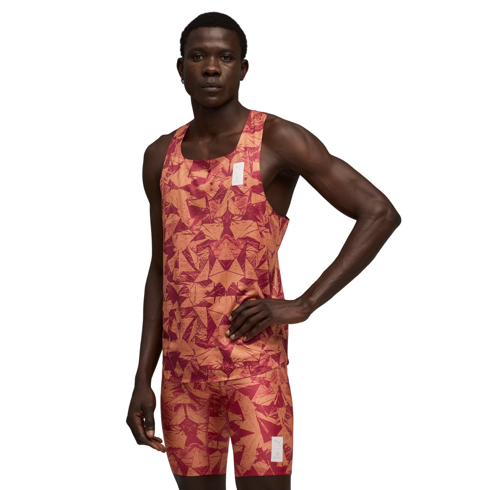 Mens PUMA x Saysky Singlet AOP