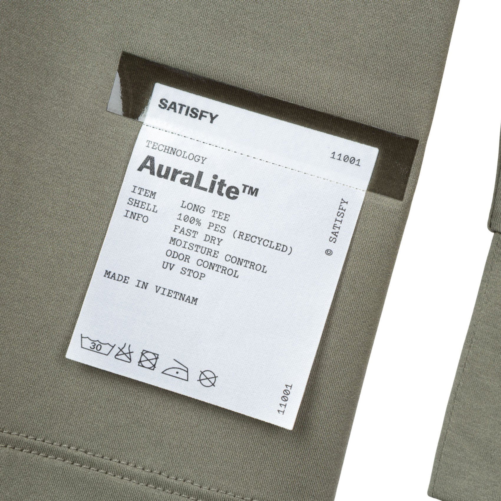 Mens Satisfy Auralite Long Tee