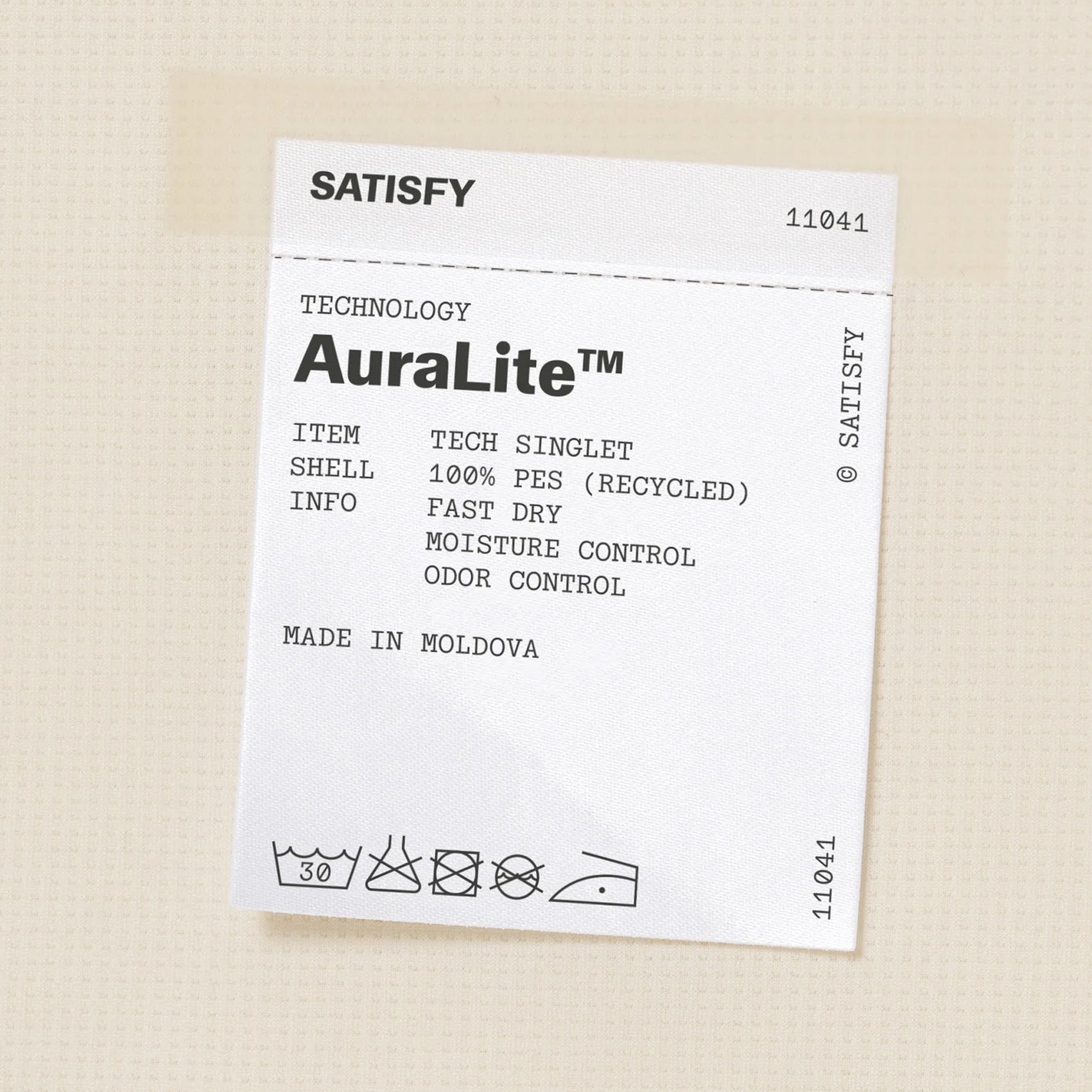 Mens Satisfy Auralite Tech Singlet