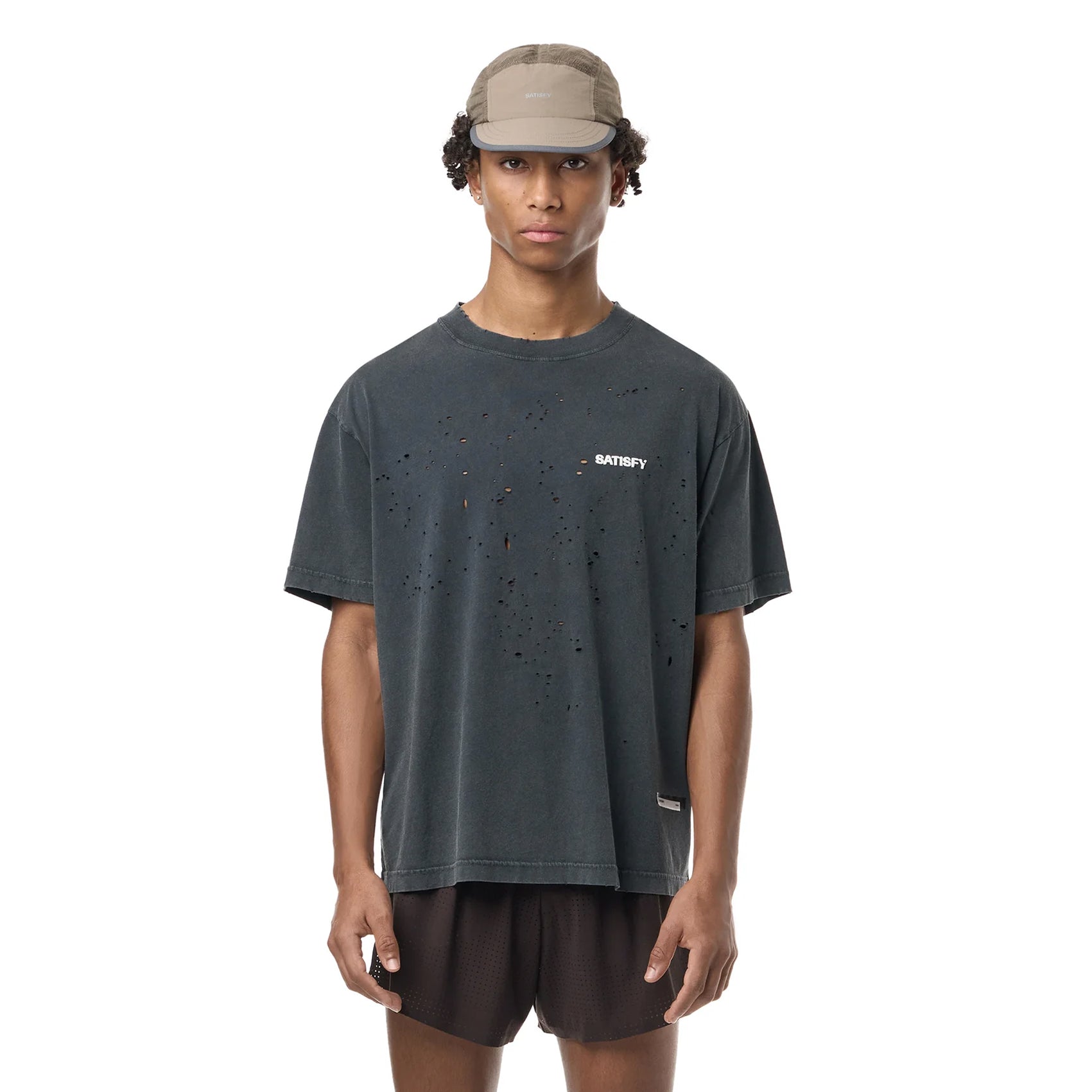 Mens Satisfy MothTech Running Tee