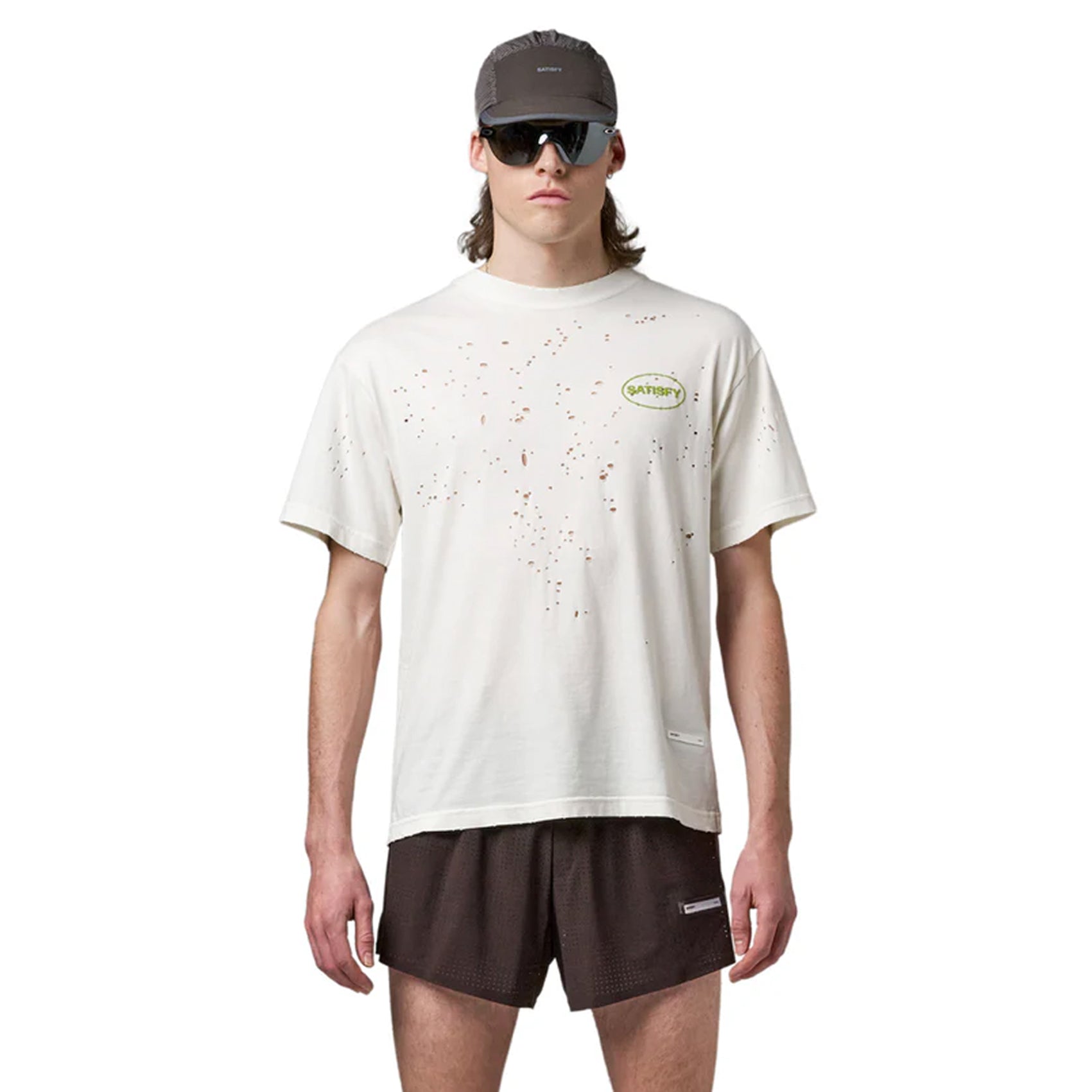 Mens Satisfy MothTech Running Tee