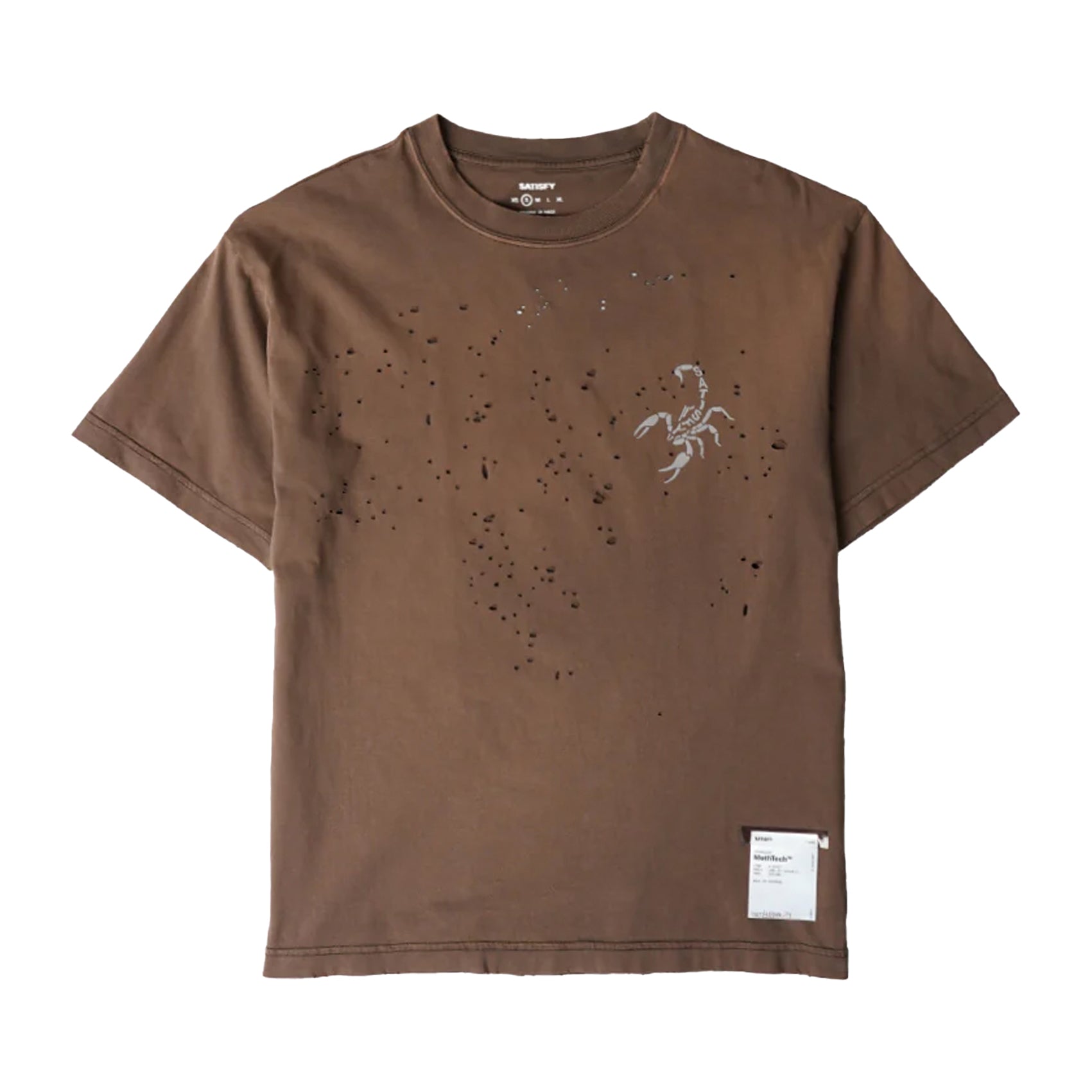 Mens Satisfy MothTech Running Tee