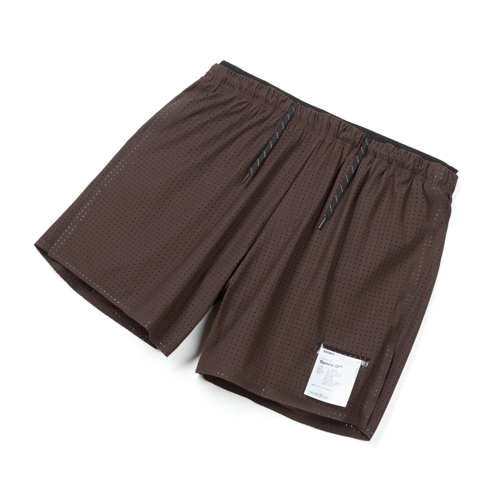 Mens Satisfy Space-O 5 Inch Running Shorts