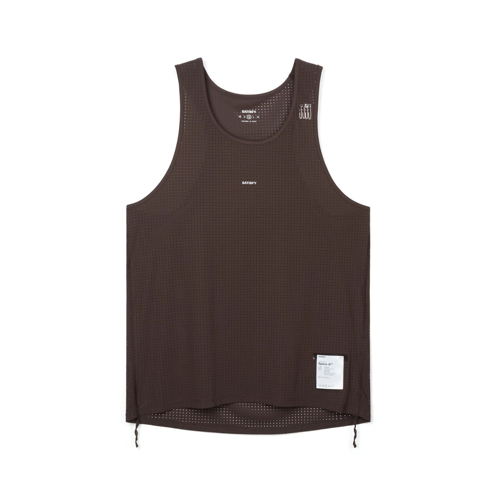 Mens Satisfy Space-O Running Singlet