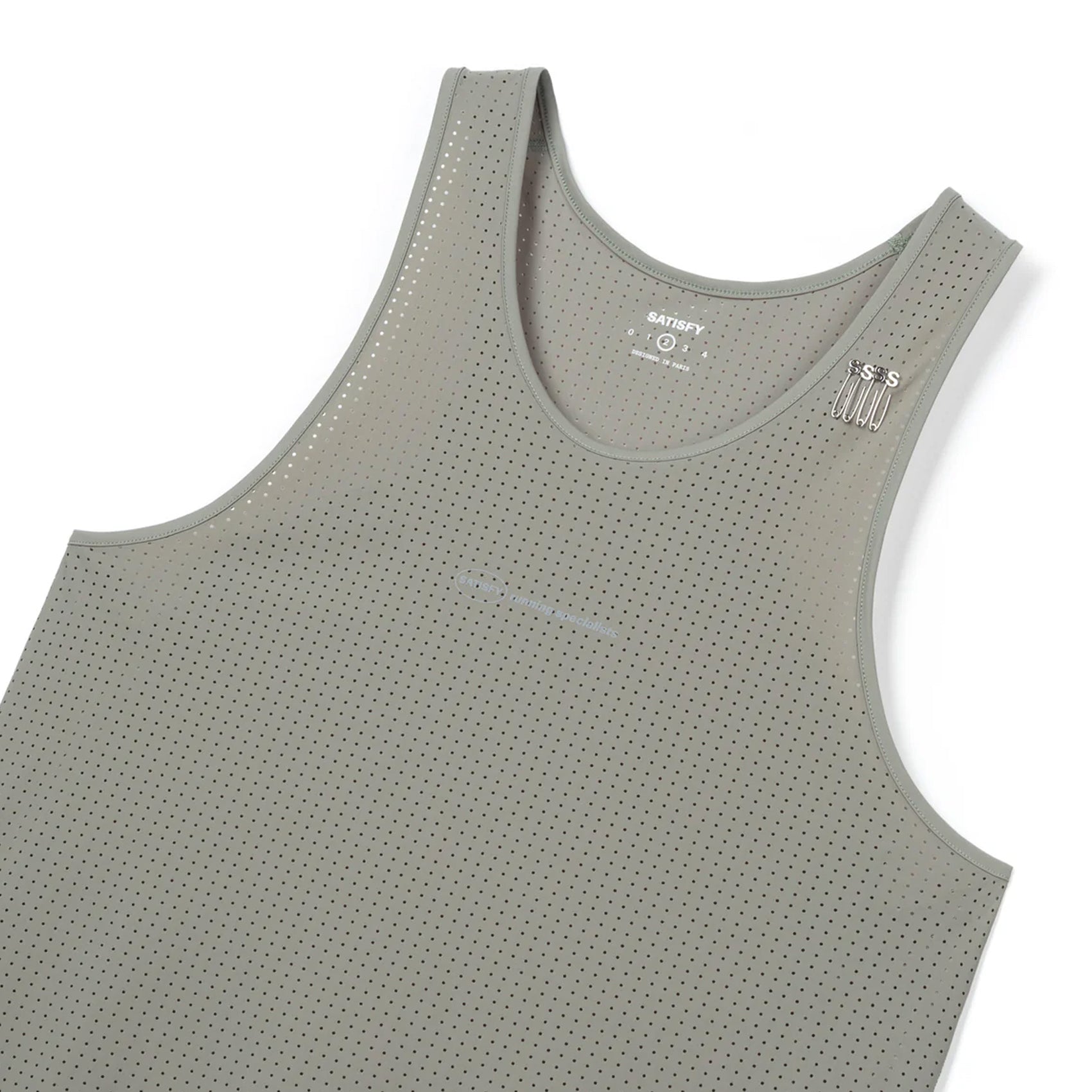 Mens Satisfy Space-O Running Singlet (2024)