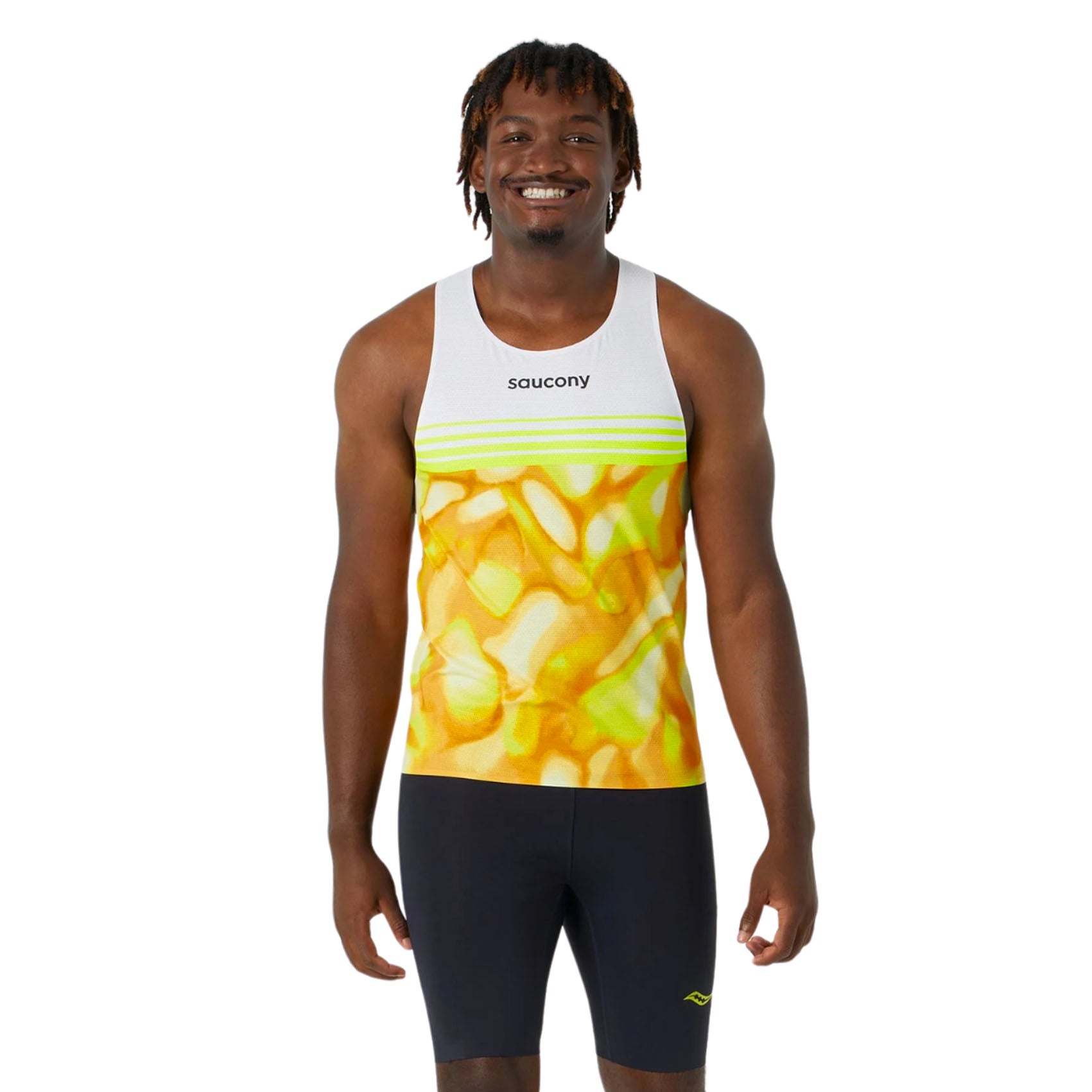 Mens Saucony Endorphin Singlet