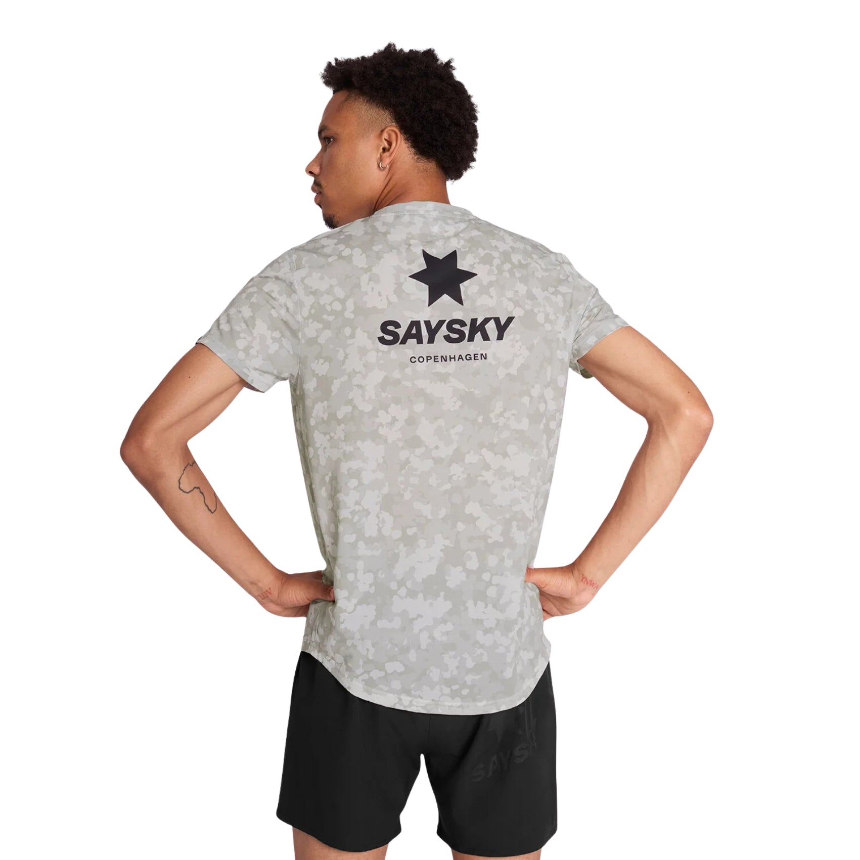 Mens Saysky Camo Combat T-Shirt