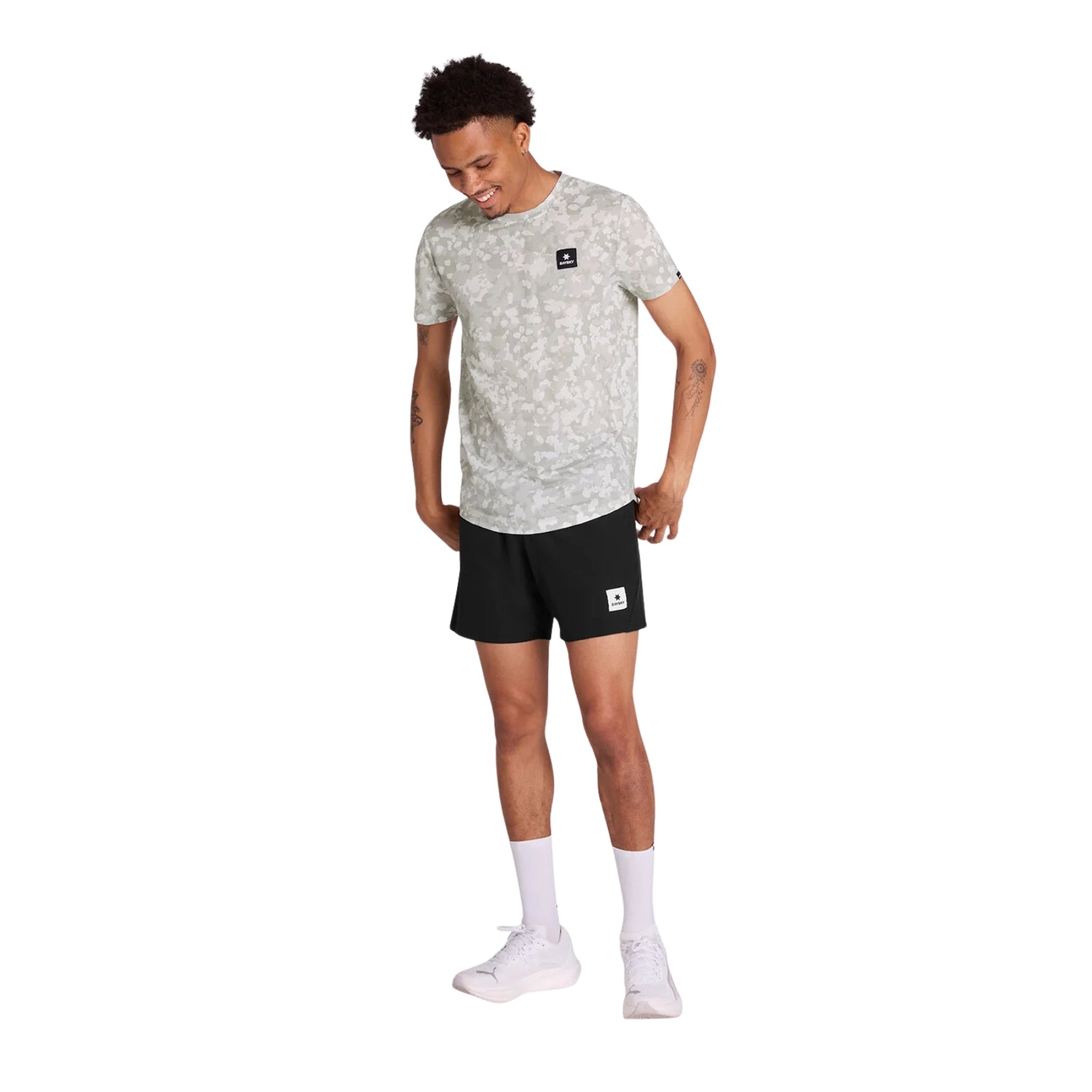 Mens Saysky Camo Combat T-Shirt