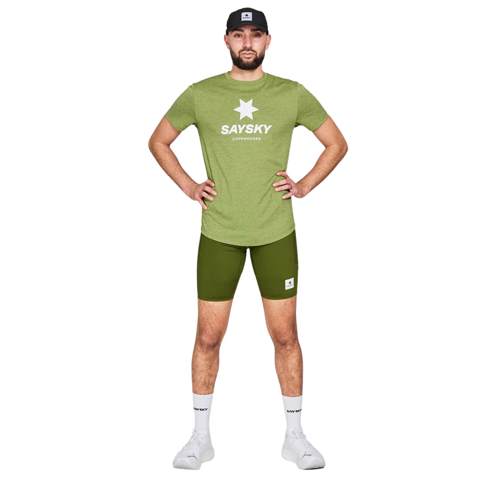 Mens Saysky Combat+ Short 9-Inch Tights (2024)