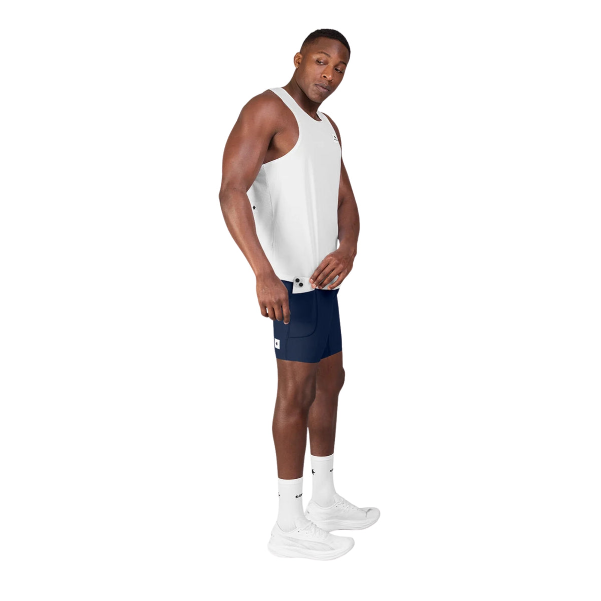 Mens Saysky Combat+ Rib Short Tights 8 Inch